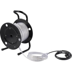 Sygonix SY-6700426 LED pásik konektor 230 V/AC 25 m chladná biela; SY-6700426