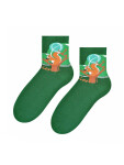 Ponožky Steven art.099 Vybrané vzory 35-40 melanžově šedá 35-37