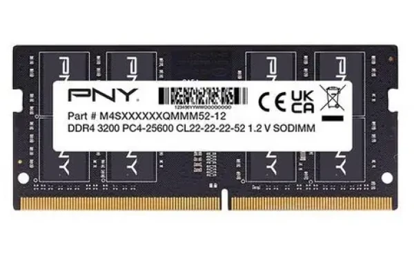 PNY Performance 16GB DDR4 3200MHz / Operačná pamäť / SO-DIMM / CL22 / 1,2 V (MN16GSD43200-TB)