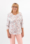 Dámské pyžamo model 8979267 II 201 3/4 M2XL - MARTEL bílo-tyrkysová XL