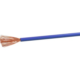 VOKA Kabelwerk H05VK05BL el. kábel hadicový, H05V-K, 1 x 0.50 mm², modrá, 100 m; H05VK05BL