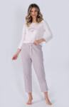 Leveza Danna pyžamo 1505 7/8 S-2XL písek L