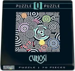 CURIOSI Štvorcové puzzle Q Shake: Vzor V