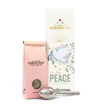 The Cabinet of CURIOSITEAS Vianočný čaj z čiernej bazy Peace Organic 70 g + sitko