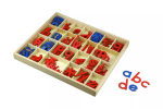 Moyo Montessori Moyo Montessori Malá pohyblivá abeceda, drevená