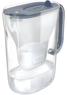 Brita Filtračná kanvica Style Essential šedomodrá / 2,4 l / 2x filter MAXTRA PRO (4006387140809)