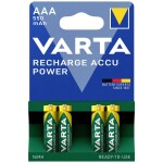 Varta RECH.AC.PowerAAA550mAh Bli 4 mikrotužkový akumulátor typu AAA Ni-MH 550 mAh 1.2 V 4 ks; 56743101404