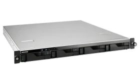 Asustor Lockerstor 4RD AS6504RD 4-Bay sivá / NAS server / Intel Atom C3538 2,1 GHz / 8GB DDR4 / 4X GbE / Rack 1U (90-AS6504RD2-ME30)