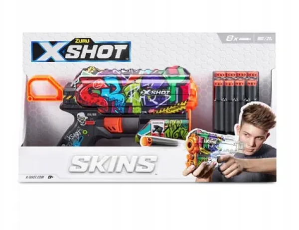 Zuru X-Shot Skins Flux vzor B