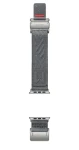 Aulumu C03 Titanium Mag remienok na hodinky, Titanová pracka - Gray (6975941662065)