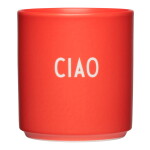 DESIGN LETTERS Porcelánový hrnček Ciao Red 300 ml
