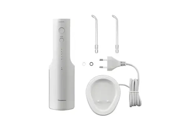 Panasonic EW-DJ66 biela / Ústna sprcha / ultrazvuková technológia / 5 stupňov tlaku / nádržka 200 ml / IPX7 (EW-DJ66-W303)