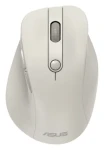 Asus MD105 béžová / Bezdrôtová optická myš / 1200-2400 DPI / Bluetooth 5.0 + 2.4 GHz / tichá (90XB0AH0-BMU000)