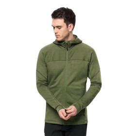 Jack Wolfskin Mikina s kapucňou Hirschberg Hooded FZ M 1710881-4129 pánska XL