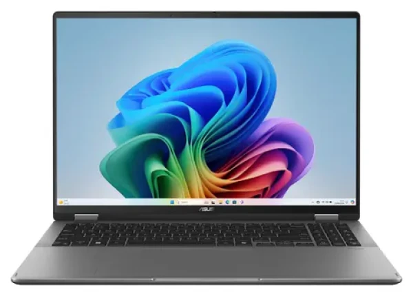 Asus Vivobook 16 Flip TP3607SA-OLED099W sivá / Konvertibilný notebook / 16" WUXGA OLED T / Intel Core Ultra 7 258V (TP3607SA-OLED099W)