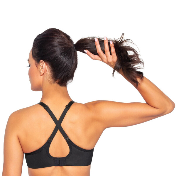 Fitness podprsenka Carrie plus - AVA černá 105/E