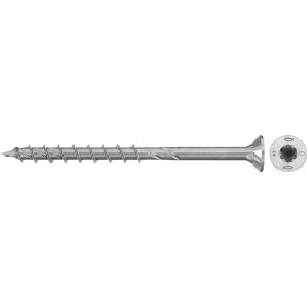 Fischer 574093 skrutky do drevotriesky 6 mm 90 mm TX Nerezová oceľ 100 ks; 574093