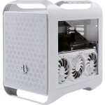 BitFenix Prodigy M 2022 biela / micro-ATX / 2xUSB3.0 + 1x USB3.1 / 1x120+1x60mm / bez zdroja / priehľadná bočnica (BFC-PM2-300-WWGSW-RP)