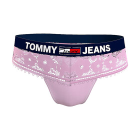 Dámske džínsové čipkované tangá UW0UW03950-TOB - Tommy Hilfiger L