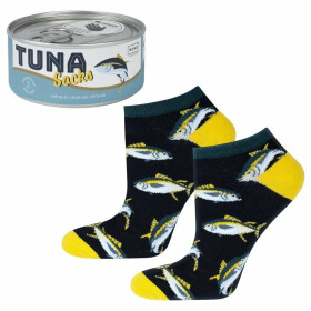 PONOŽKY SOXO GOOD THINGS TUNA tmavě modrá 40-45