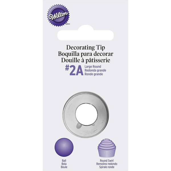 Kruhová špička LRG #2A CARDED - Wilton - Wilton