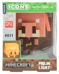 Paladone Pig Icon Light Minecraft / Stolová lampa / 11 cm / 2x AAA (PP14431MCFEPM)