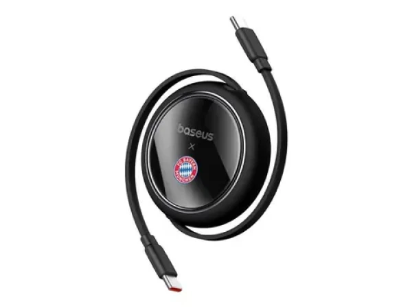 Baseus P10364500113-Z2 Bayern Edition čierna / Nabíjací kábel USB-C na USB-C / 100W (P10364500113-Z2)