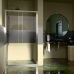 H K - Flexi B2 100 posuvné sprchové dvere rozmer 90-100 FLEXIB2100