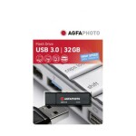 AGFAPHOTO USB 3.0 32GB čierna / Flash Disk / USB-A 3.0 / R:45 MB/s / W:15 MB/s (10570)