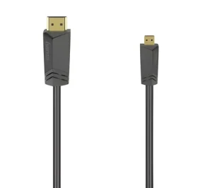 HAMA HDMI kábel High Speed 1,5 m / Kábel / typ A na Micro D / 4K / Ethernet