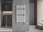 MEXEN/S - Hades radiátor + vykurovacia tyč 1200 x 600 mm, 900 W, biela W104-1200-600-2900-20