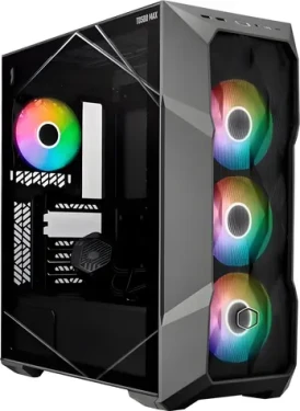 Cooler Master MasterBox TD500 MAX ARGB / Skriňa / E-ATX / ARGB / bez zdroja / priehľadná bočnica (td500V2-MGNN85-SL0)