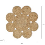 Garden Trading Jutové prestieranie Enslow Natural – set 4 ks