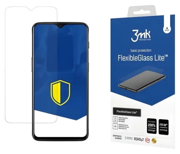3mk FlexibleGlass Lite pre OnePlus 6T / Ochranné sklo / Hybridné / 0,16 mm