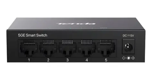 Tenda TEG2205D / Switch / 5x 10/100/1000 Mbps / Websmart / Fanless / Kov / Desktop (75012017)