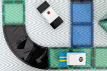 Connetix Connetix Tiles - Magnetická Stavebnica Rampy a Križovatky 16 ks