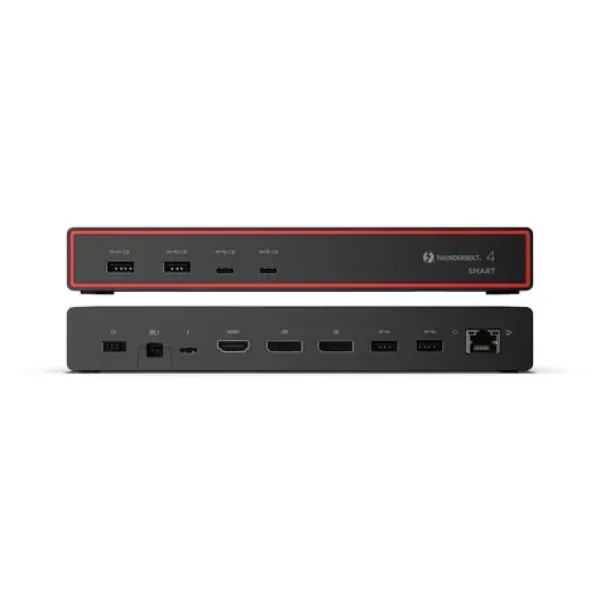 Lenovo ThinkPad Thunderbolt 4 SMART Dock Gen 2 čierna / Dokovacia stanica / Thunderbolt 4 / 2x DP + HDMI / 4X USB-A (40BE0135EU)