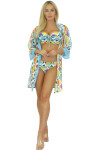 Plážové šaty 11D80SZ 34 blue-mix - SELF UNI
