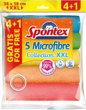 Spontex utěrka z mikrovlákna XXL 4+1