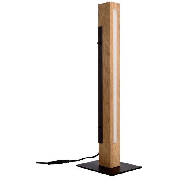 Deko Light MADERA 346044 stolná lampa LED pevne zabudované LED osvetlenie En.trieda 2021: F (A - G) 7 W čierna; 346044