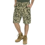 Bushman Pánske kapsáčové kraťasy Trooper II, tmavá khaki 62