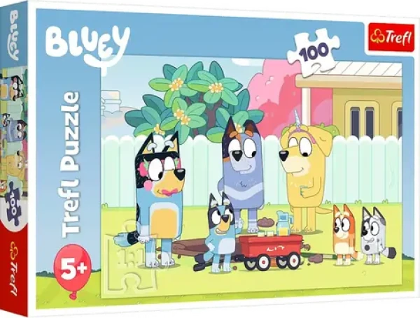 Trefl Puzzle Šťastný svet Bluey