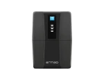 Armac Home Lite HL850F/LEDV2 čierna / Záložný zdroj UPS / Line-Interactive / 850 VA / 480 W / 2x Schuko / AVR (HL/850F/LED/V2)