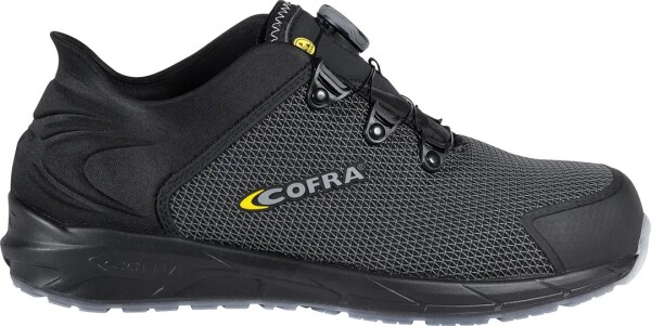 Bezpečnostná obuv Cofra AEROBIC ESD S3S FO SR Veľkosť topánky: 43, PERFORMANCE, Čierna
