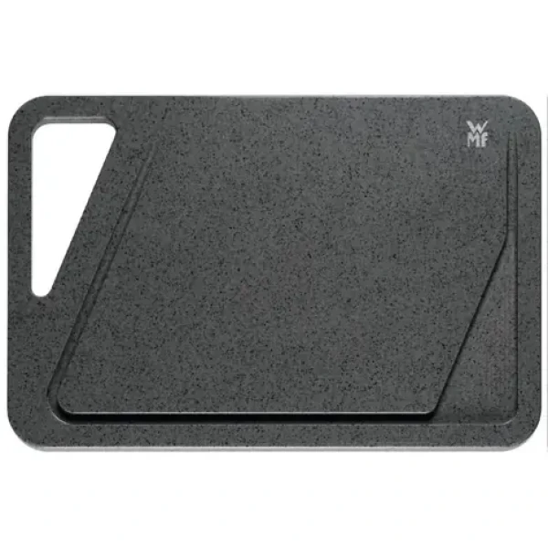 WMF Doska na krájanie čierna / plast / 38 x 25 cm / drážka na tekutinu (18.7996.1000)