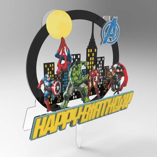 Zápich do torty Avengers - Cakesicq - Cakesicq
