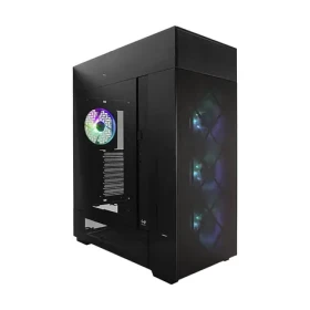InWin Modfree Deluxe TG čierna / E-ATX / 2x USB-A 3.2 / 1x USB-C 3.2 / bez zdroja / priehľadná bočnica (IW-CS-MFDELU-BLK)