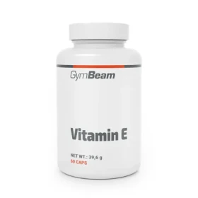 Vitamín E (tokoferyl) - GymBeam (bez príchuti, 60 kaps.) (28352-1-unflavored)