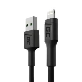 Green Cell GC PowerStream KABGC24 / Kábel / USB-A - Lightning / 30 cm / 2.4A (KABGC24)
