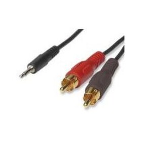 PremiumCord Kábel Jack 2.5mm stereo - 2x Cinch M 2m (8592220008819)